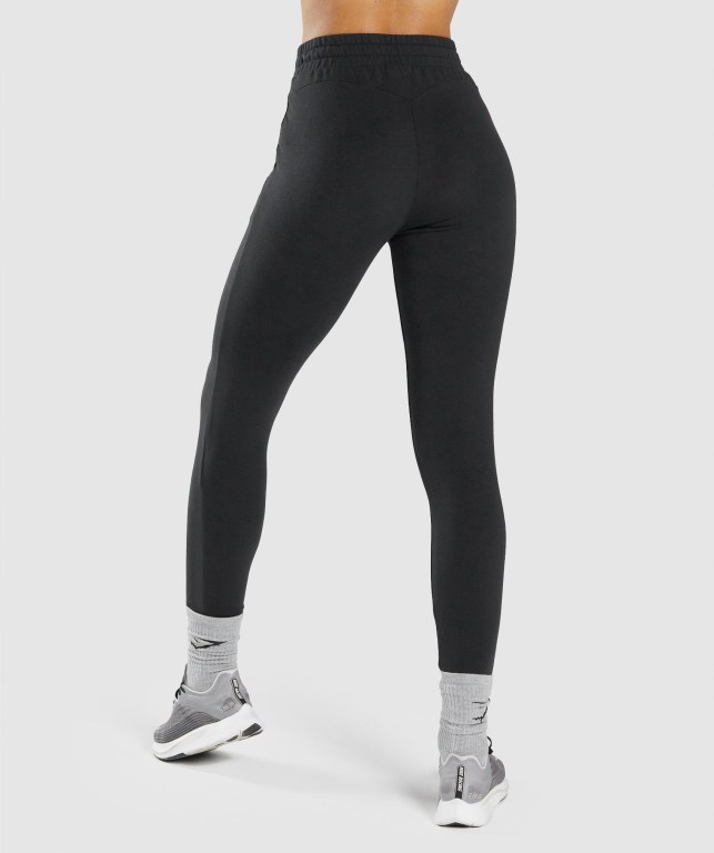 Gymshark Pippa Training Women's Joggers Black | UAE-31ZGBY