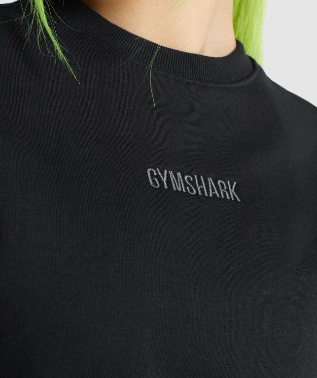 Gymshark Pulse Women's Hoodies Black | UAE-41APZS