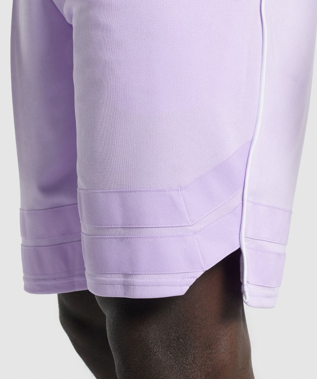 Gymshark Recess Basketball Men's Shorts Light Purple | UAE-65KPML