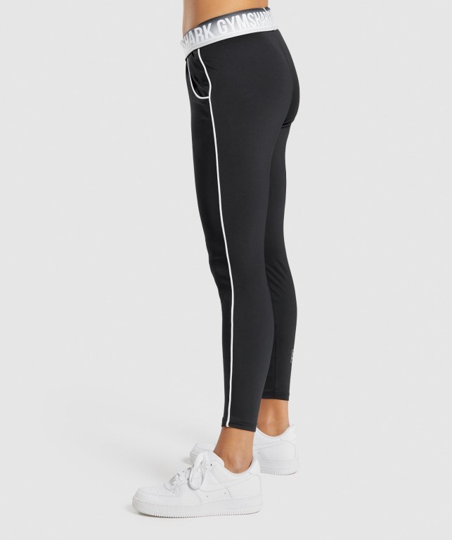 Gymshark Recess Women's Joggers Black | UAE-64KLEP