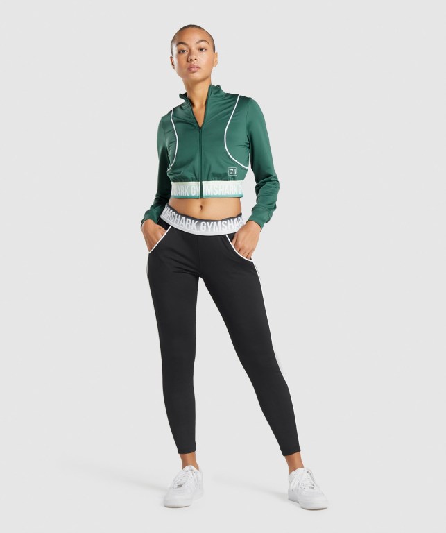 Gymshark Recess Women's Joggers Black | UAE-64KLEP