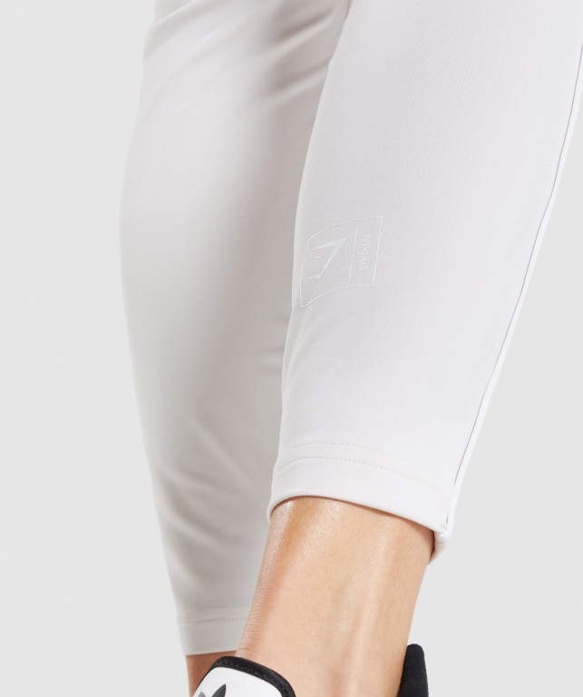 Gymshark Recess Women's Joggers Cream | UAE-86YVZN