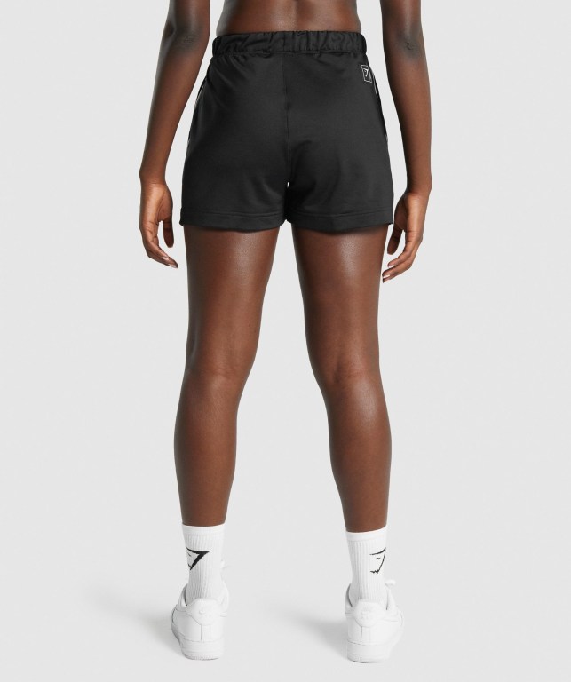 Gymshark Recess Women's Shorts Black | UAE-28FELB