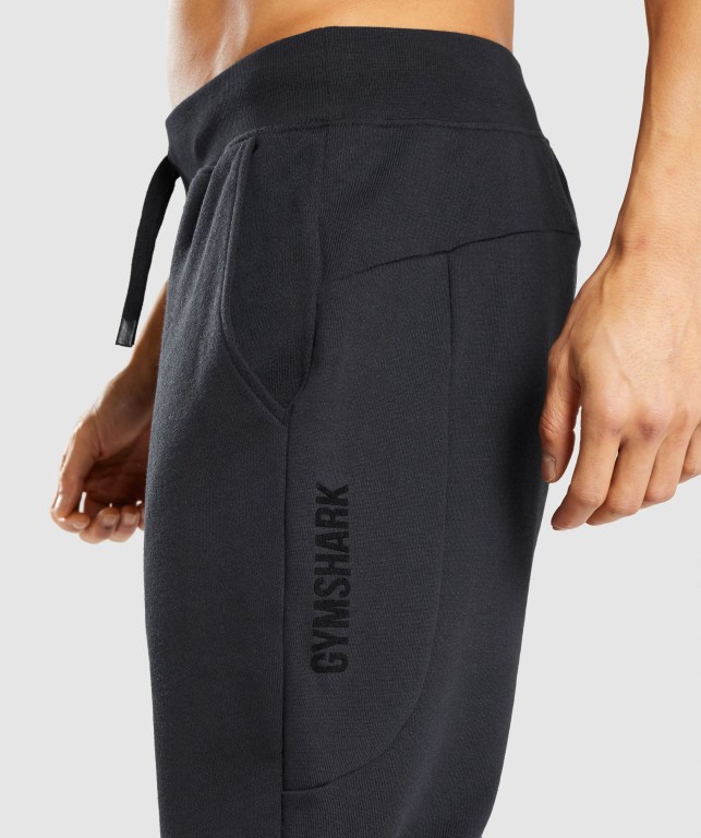 Gymshark Restore Men's Joggers Black | UAE-37TZBN