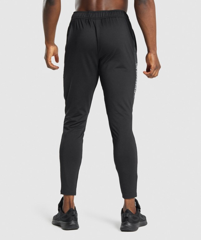 Gymshark Sport Men's Joggers Black | UAE-91UMYS