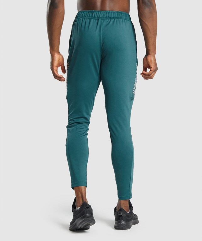 Gymshark Sport Men's Joggers Turquoise | UAE-63AVGY