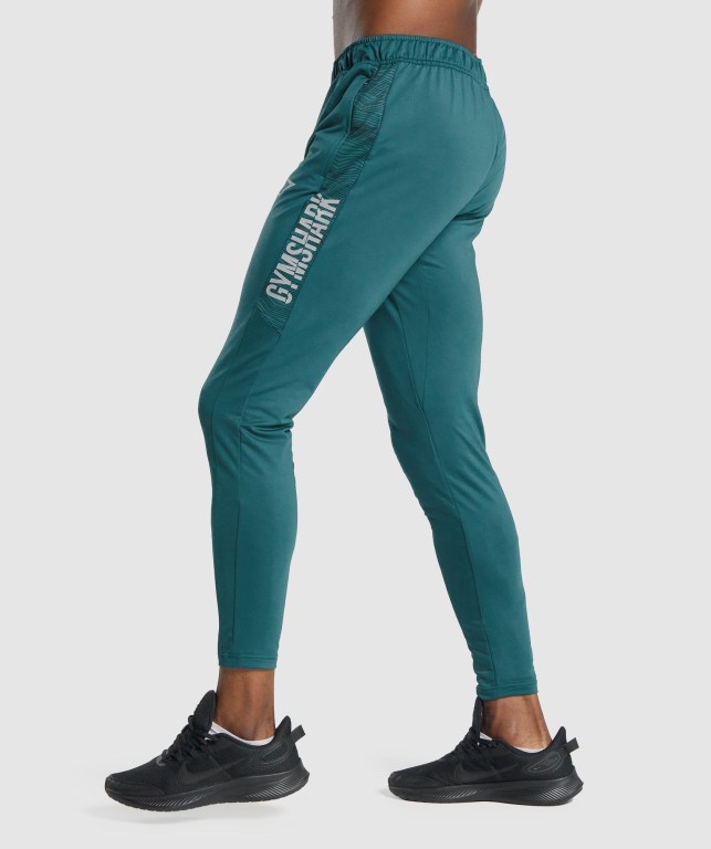 Gymshark Sport Men's Joggers Turquoise | UAE-63AVGY