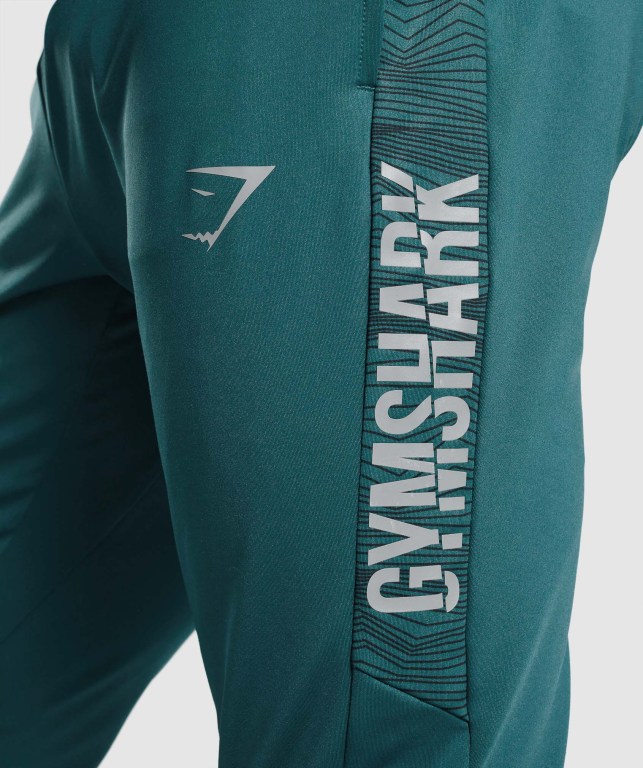 Gymshark Sport Men's Joggers Turquoise | UAE-63AVGY