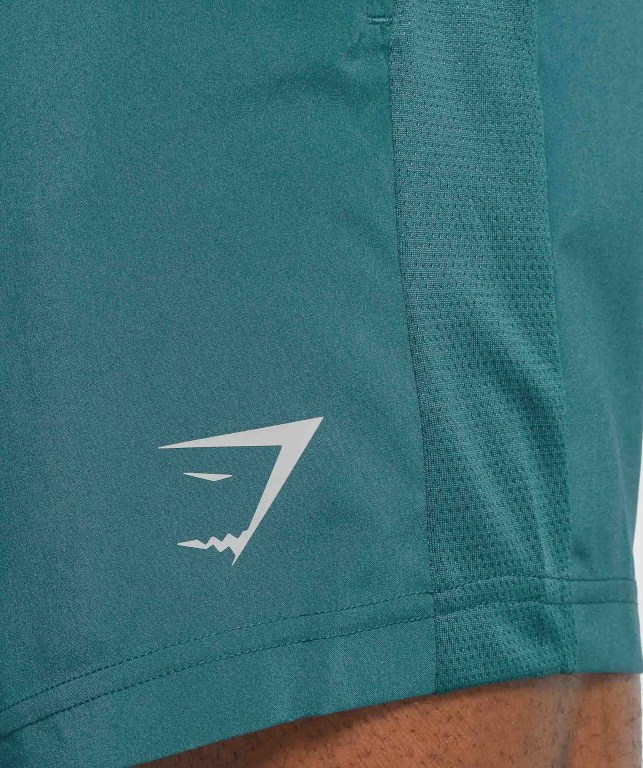 Gymshark Sport Men's Shorts Turquoise | UAE-40PTWH