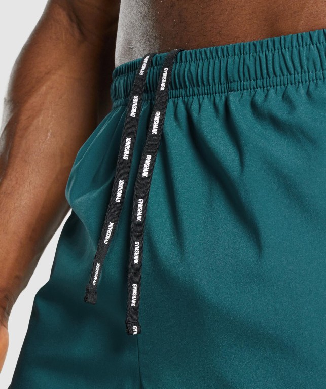 Gymshark Sport Men's Shorts Turquoise | UAE-40PTWH