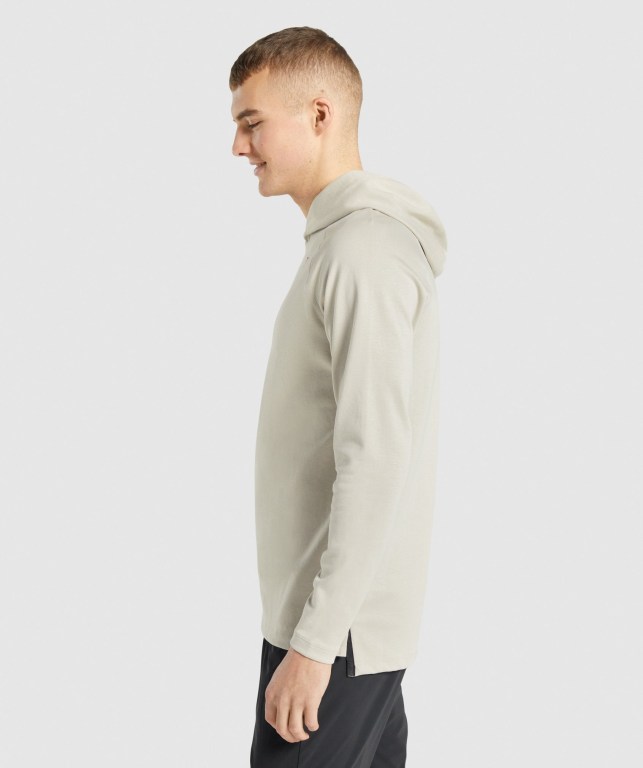 Gymshark Studio Men's Hoodies Grey | UAE-85GXIC