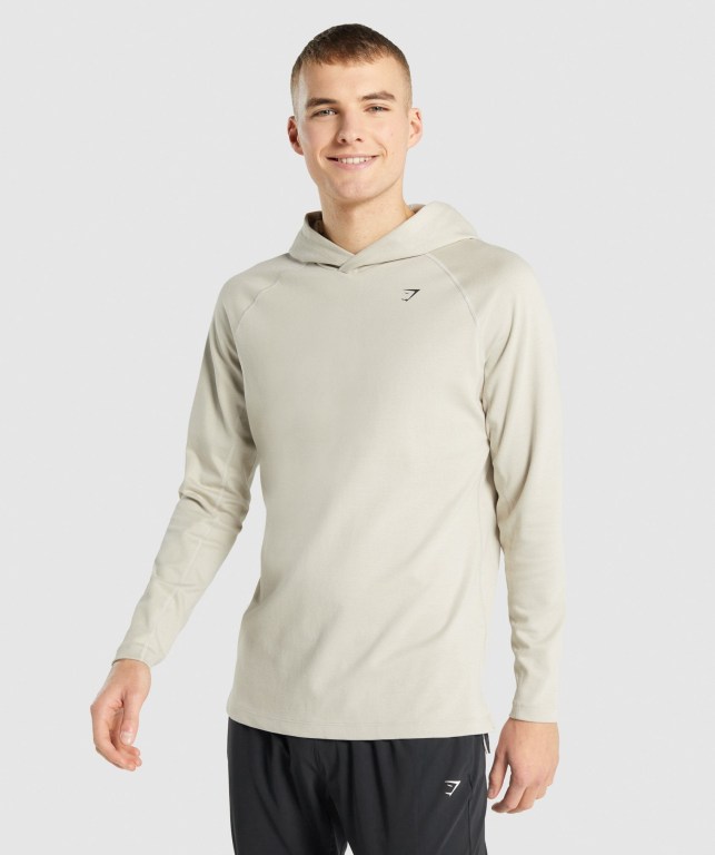 Gymshark Studio Men\'s Hoodies Grey | UAE-85GXIC