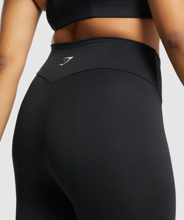 Gymshark Training 7/8 High Waisted Women's Leggings Black | UAE-85TYXP