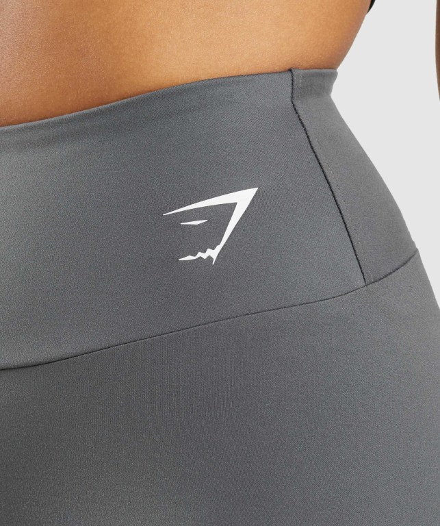 Gymshark Training Cycling Women's Shorts Grey | UAE-10KGIB