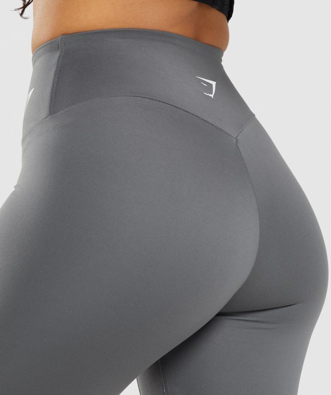 Gymshark Training Cycling Women's Shorts Grey | UAE-10KGIB