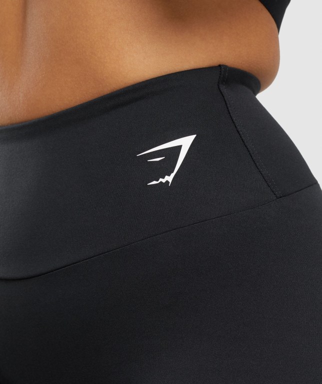 Gymshark Training Cycling Women's Shorts Black | UAE-18BXNM