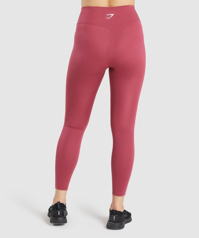 Gymshark Training High Waisted Women's Leggings Pink | UAE-86BAKC