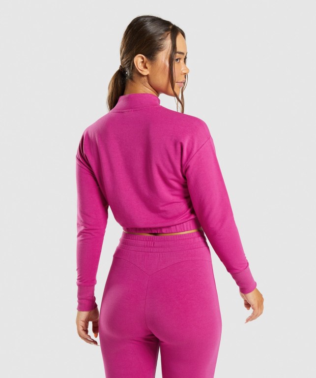 Gymshark Training Pippa Women's Hoodies Pink | UAE-58ADPL