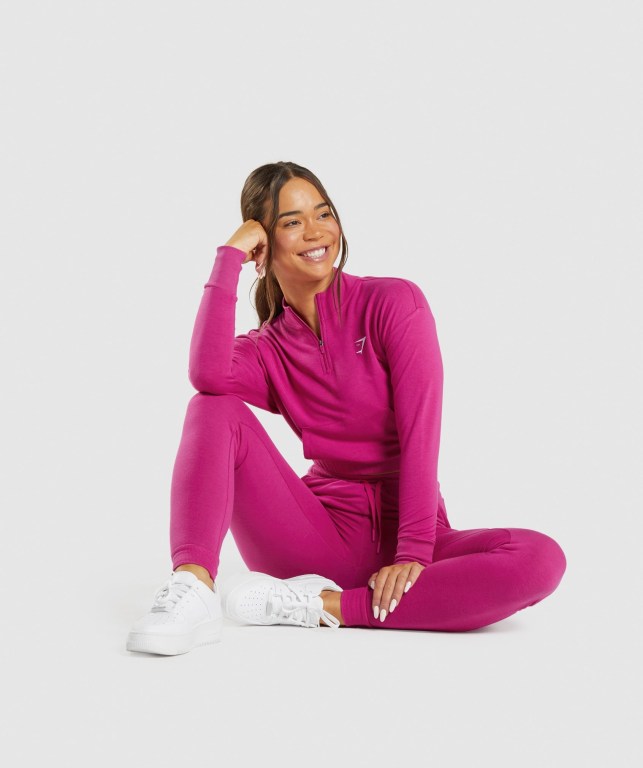 Gymshark Training Pippa Women's Hoodies Pink | UAE-58ADPL