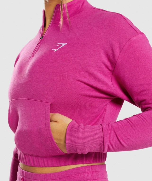 Gymshark Training Pippa Women's Hoodies Pink | UAE-58ADPL