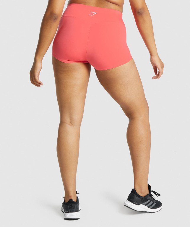 Gymshark Training Quad Women's Shorts Pink | UAE-60VMUJ