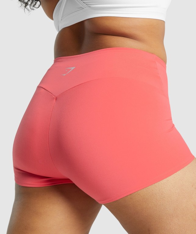 Gymshark Training Quad Women's Shorts Pink | UAE-60VMUJ