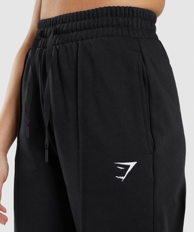 Gymshark Training Straight Leg Women's Joggers Black | UAE-61ISYR