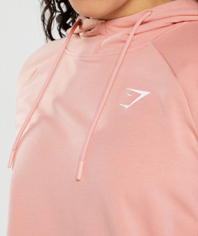 Gymshark Training Women's Hoodies Pink | UAE-09NKJR