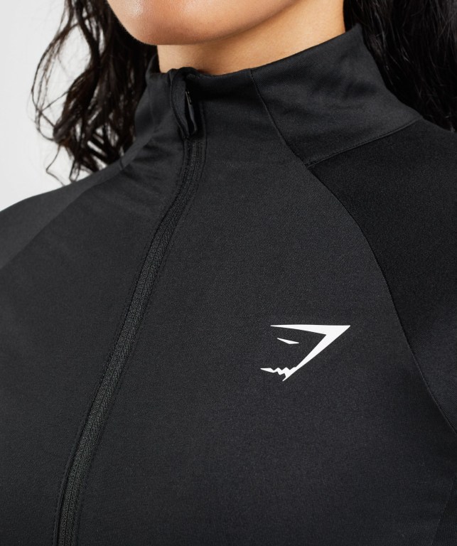 Gymshark Training Women's Jackets Black | UAE-57GIBK