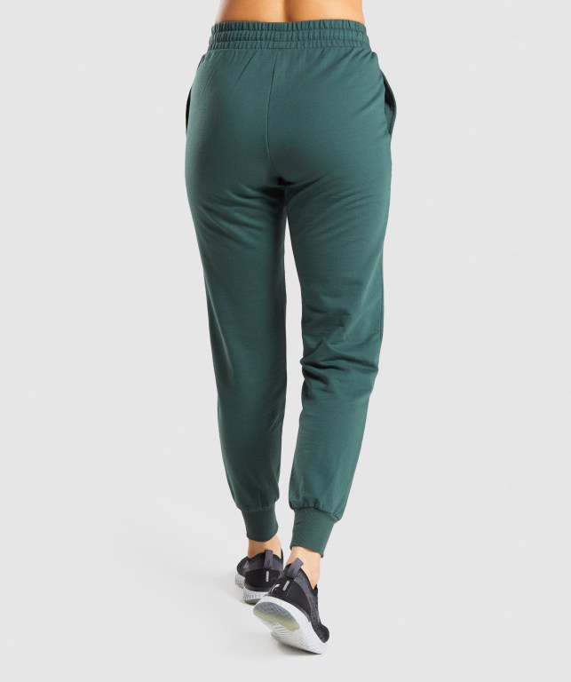 Gymshark Training Women's Joggers Dark Green | UAE-13FVQI