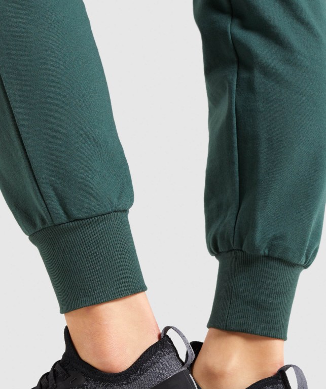 Gymshark Training Women's Joggers Dark Green | UAE-13FVQI