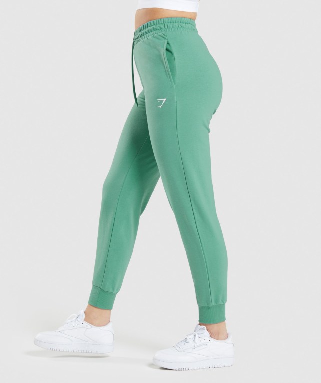 Gymshark Training Women's Joggers Green | UAE-73HEIK