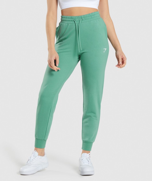 Gymshark Training Women\'s Joggers Green | UAE-73HEIK