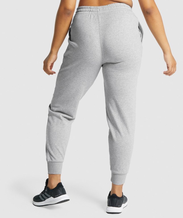 Gymshark Training Women's Joggers Light Grey | UAE-05IOCN