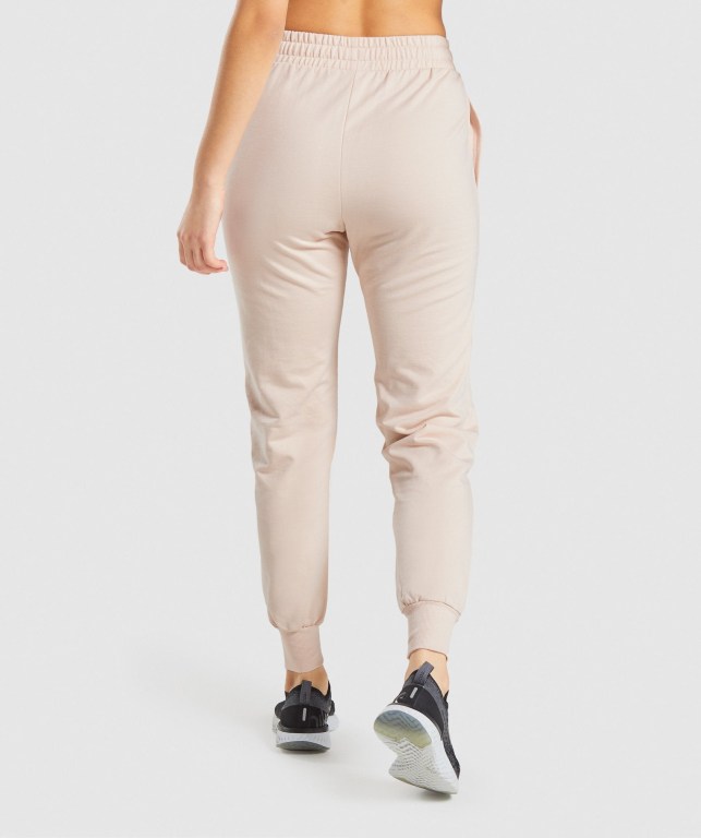 Gymshark Training Women's Joggers Light Brown | UAE-84TRMO