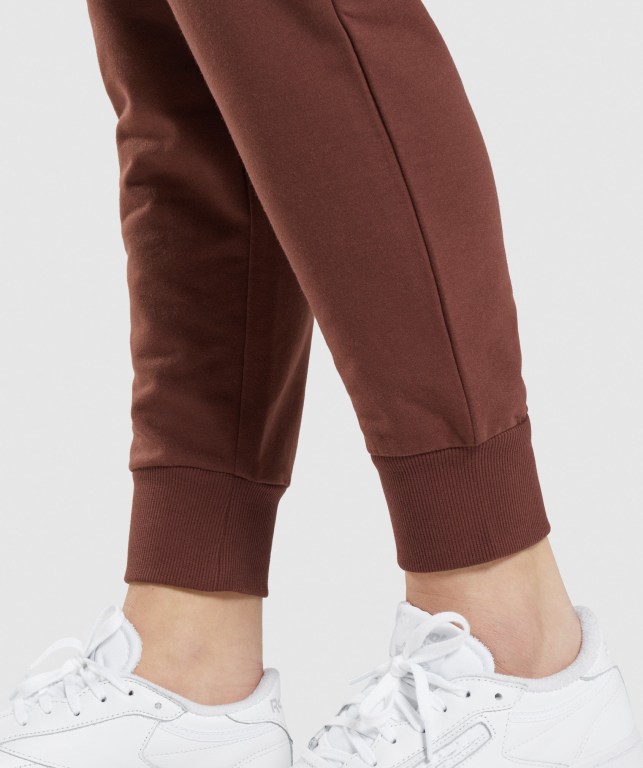 Gymshark Training Women's Joggers Pink Brown | UAE-16TPKR