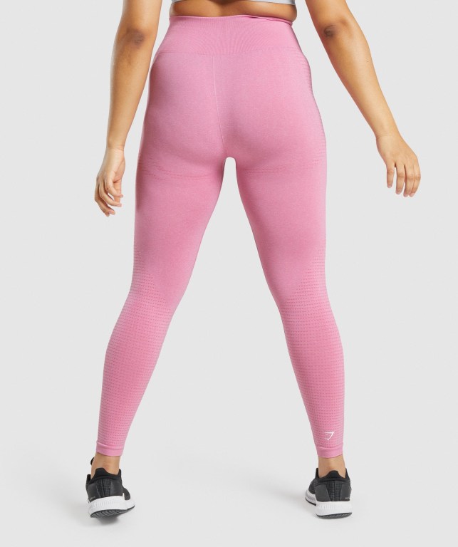 Gymshark Vital Seamless 2.0 High Waisted Women's Leggings Pink | UAE-27UWFG