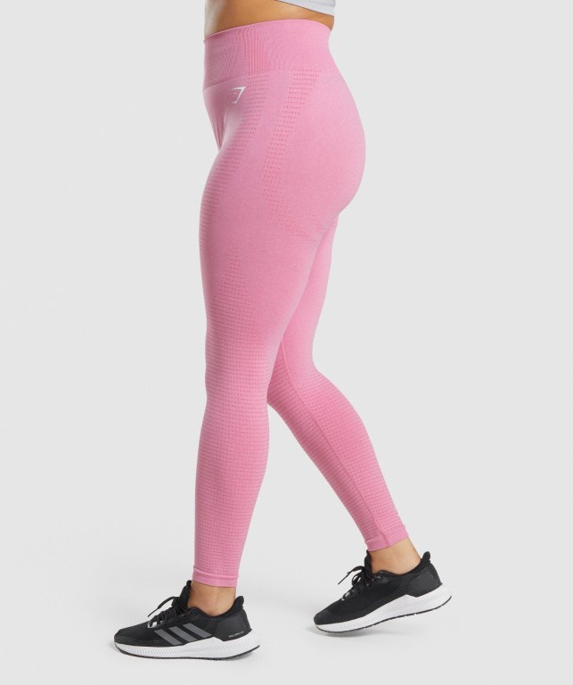 Gymshark Vital Seamless 2.0 High Waisted Women's Leggings Pink | UAE-27UWFG