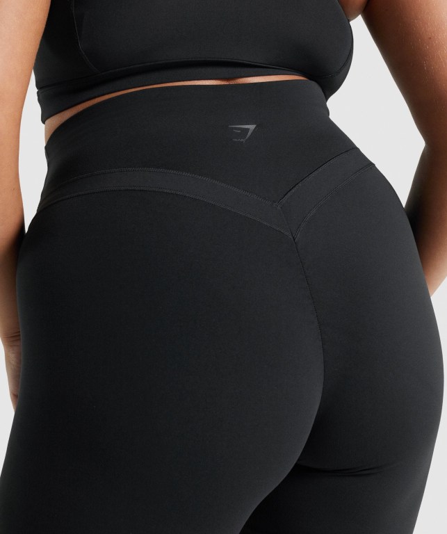 Gymshark Whitney Cycling Women's Shorts Black | UAE-15RPDS