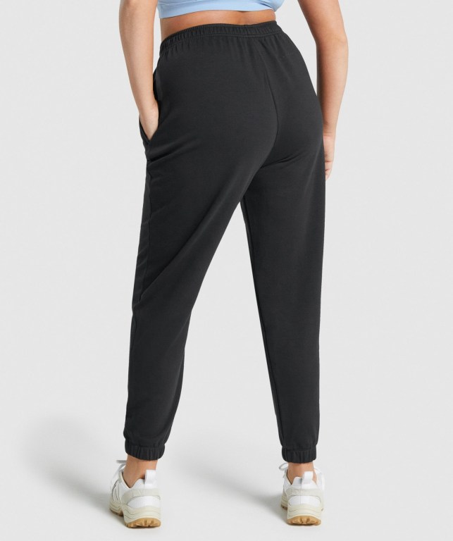 Gymshark Whitney Loose Women's Joggers Black | UAE-27SAHK