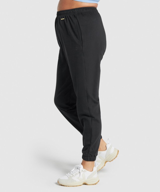 Gymshark Whitney Loose Women's Joggers Black | UAE-27SAHK