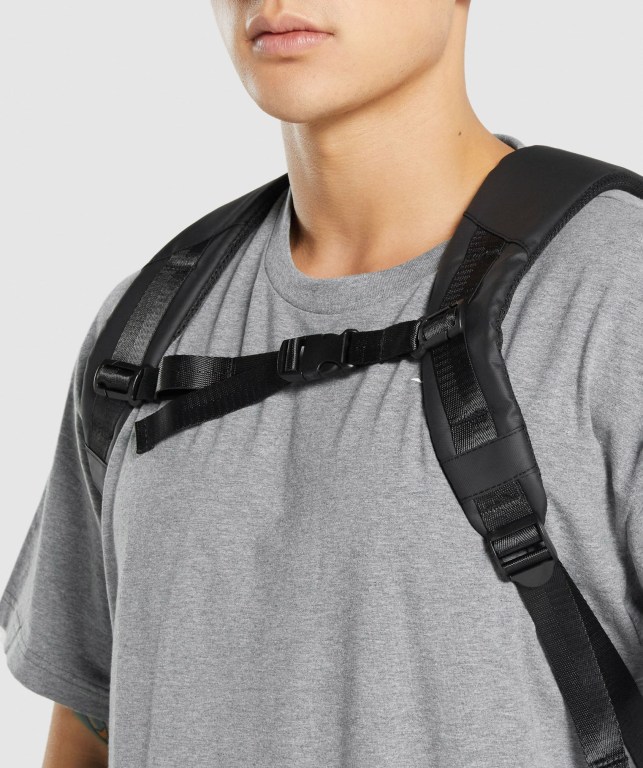 Gymshark X-Series 0.1 Men's Bags & Backpacks Black | UAE-34QBLS