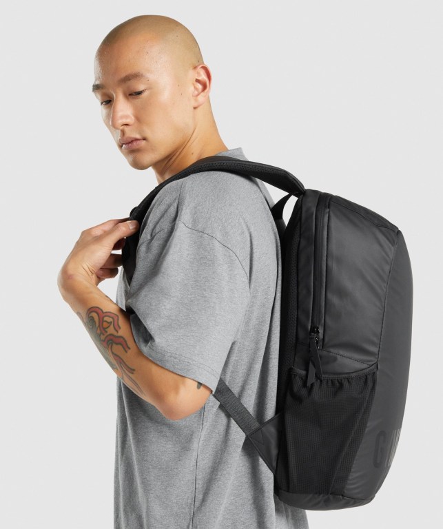 Gymshark X-Series 0.1 Men's Bags & Backpacks Black | UAE-34QBLS