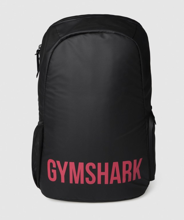 Gymshark X-Series 0.1 Men's Bags & Backpacks Black / Pink | UAE-80ZBHL