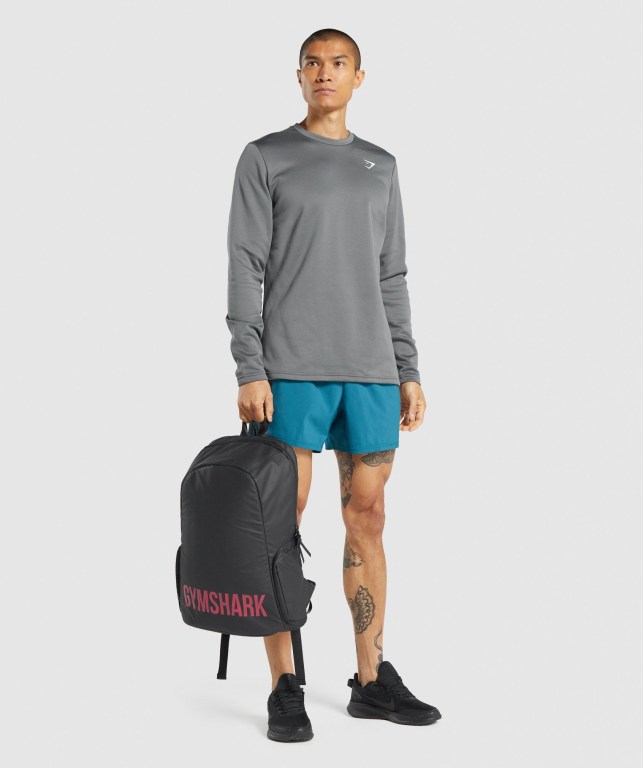 Gymshark X-Series 0.1 Men's Bags & Backpacks Black / Pink | UAE-80ZBHL