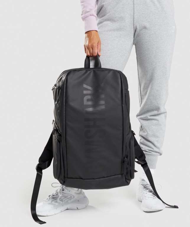 Gymshark X-Series 0.3 Men's Bags & Backpacks Black | UAE-52AJSH