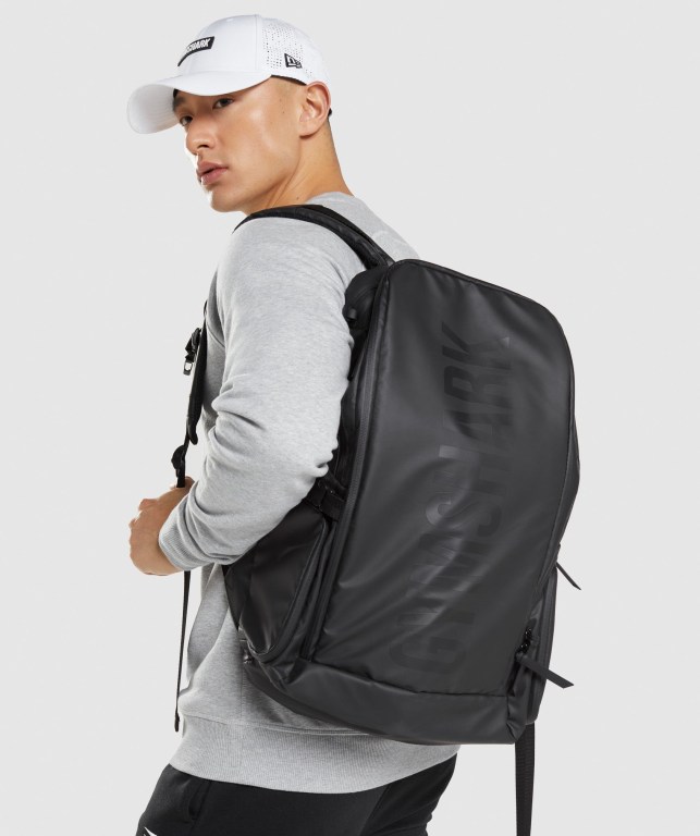 Gymshark X-Series 0.3 Men\'s Bags & Backpacks Black | UAE-52AJSH