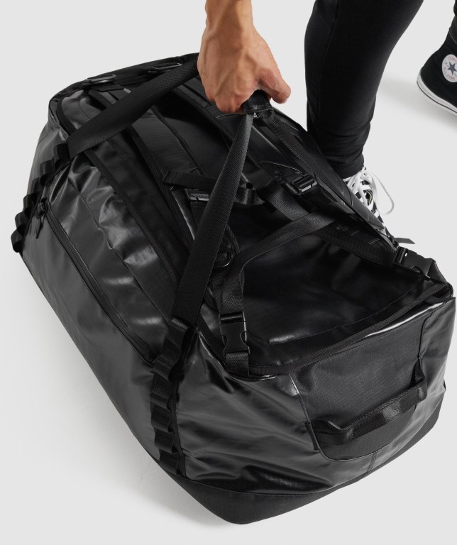 Gymshark X-Series Duffle Men's Bags & Backpacks Black | UAE-48WXFU